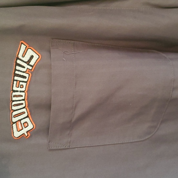 Goodguys Hot Rod Mechanic's Embroidered Button Down Short Sleeve Shirt X… - Picture 3 of 6